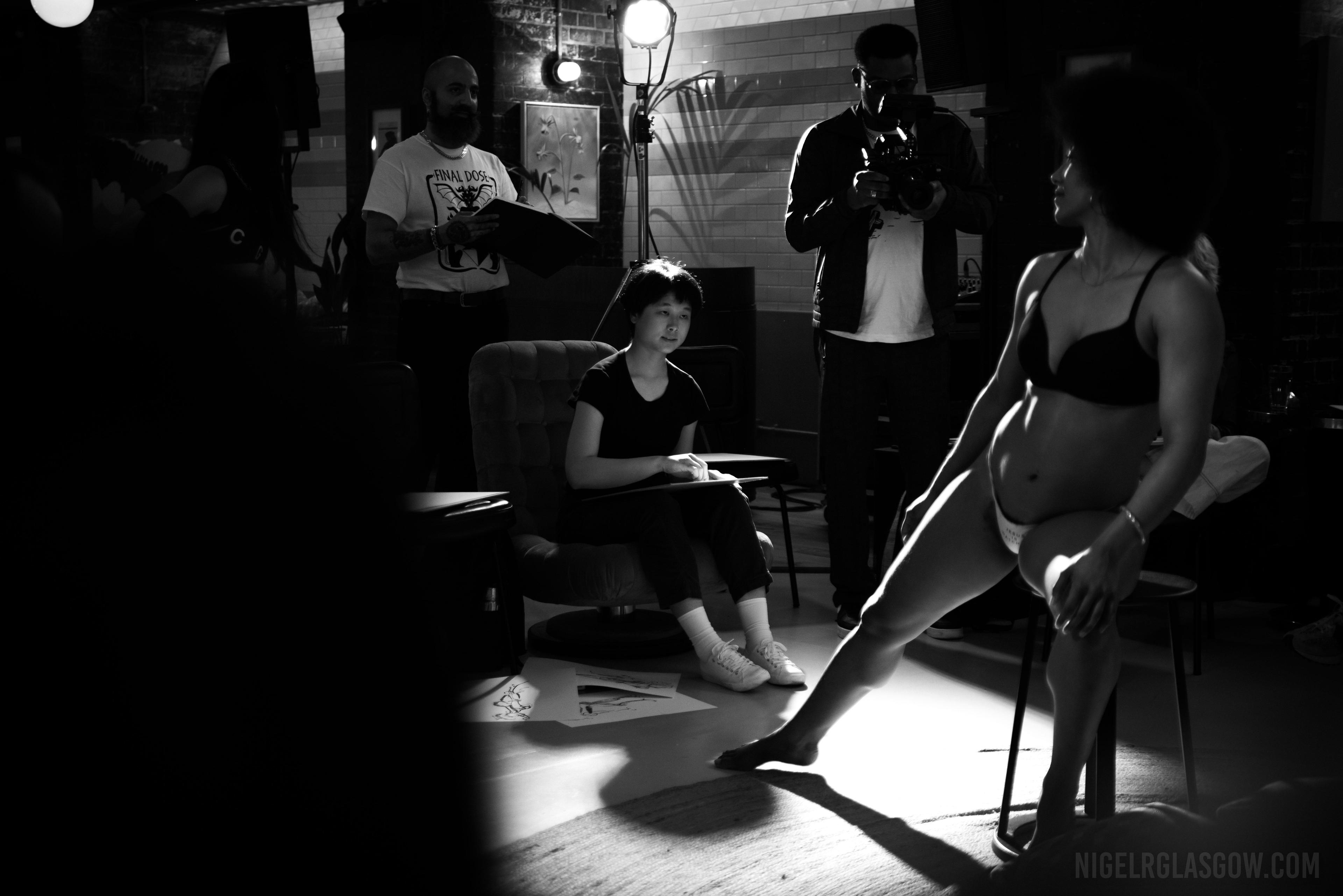 Life Drawing - Piano House